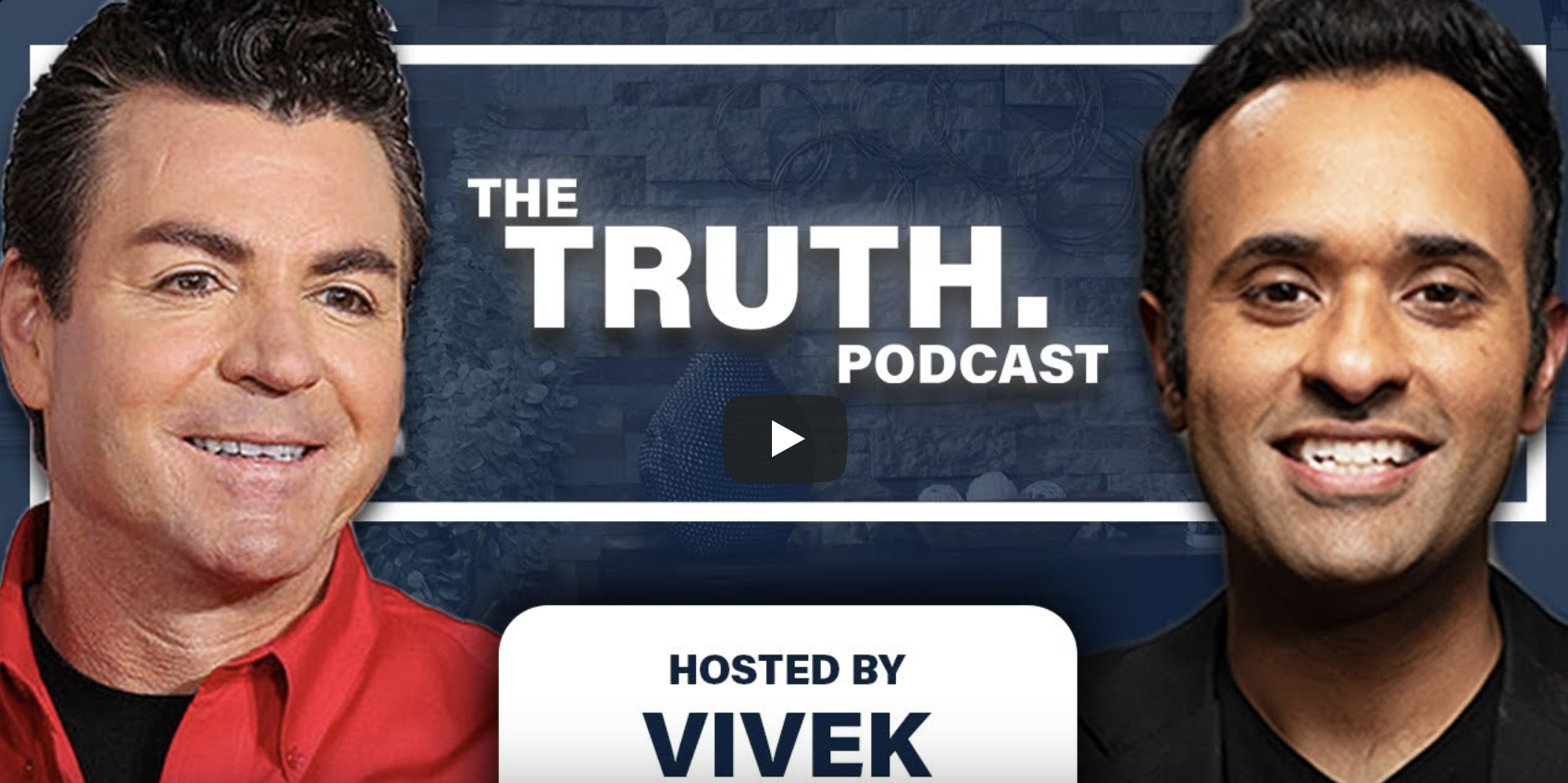 Papa John Schnatter featured on The Truth. Podcast with Vivek Ramaswamy